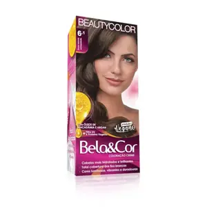 KIT COLOR BEAUTYCOLOR 6.1 LOURO ESCURO ACINZ