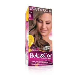 KIT COLOR BEUTY COLOR 7.7 MARROM DOURADO