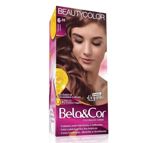 KIT COLOR BEAUTYCOLOR 6.35 CHOCOLATE GLAMOUR
