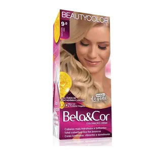 KIT COLOR BEAUTYCOLOR 9.0 LOURO MUITO CLARO