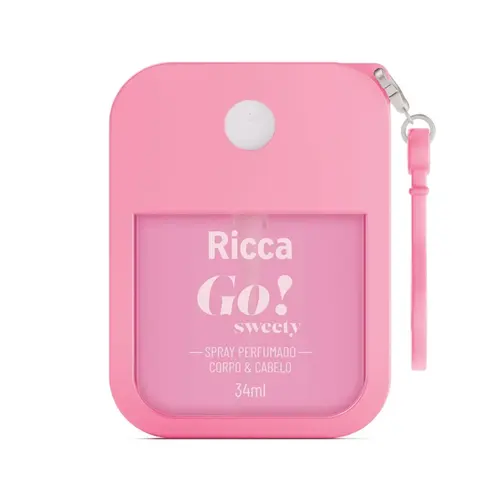 SPRAY RICCA PERFUMADO DESOD COLLONIA GO! SWEETY 34ML