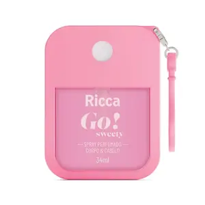 SPRAY RICCA PERFUMADO DESOD COLLONIA GO! SWEETY 34ML