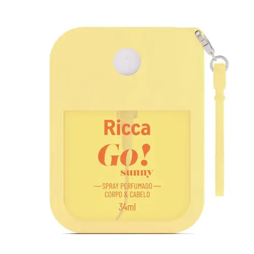 SPRAY RICCA PERFUMADO DESOD COLLONIA GO! SUNNY 34ML
