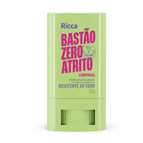 BASTAO ZERO ATRITO CORPORAL RICCA 20G