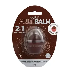 Balm Multifuncional Vult para rosto, lábios e olhos Brigadeiro Com 6,5 g