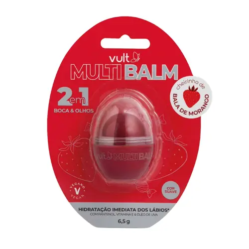 MULTI BALM VULT BALA DE MORANGO 6,5G
