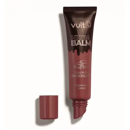 Hidratante Labial Vult Hidra Balm Calda de Chocolate Com 12 ml