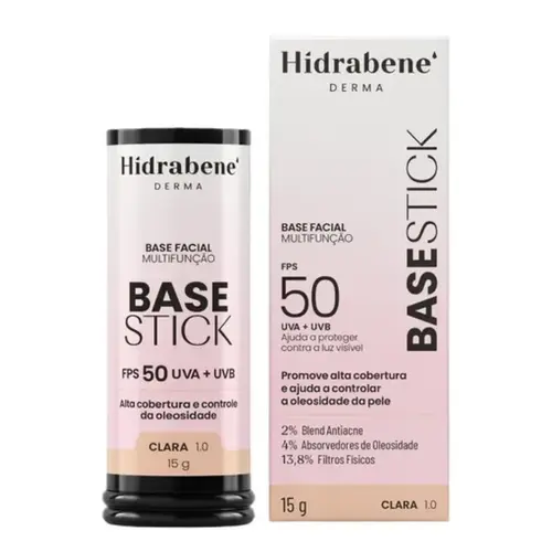 BASE STICK FACIAL HIDRABENE CLARA 1.0 FPS50 15G