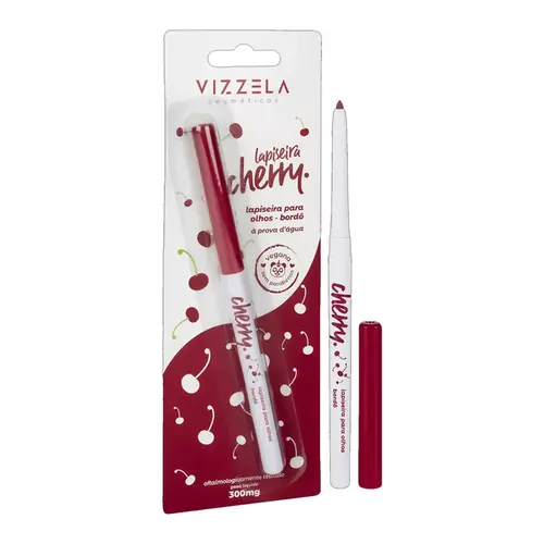 LAPISEIRA VIZZELA PARA OLHOS CHERRY BORDO