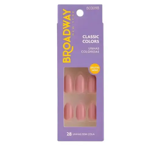 UNHAS COLORS KISS CLASSIC BROADWAY NAILS DREAM
