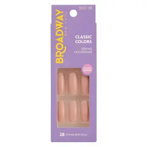 UNHAS COLORS KISS CLASSIC BROADWAY NAILS MOONLIGHT