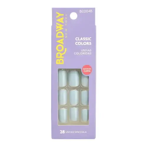 UNHAS COLORS KISS CLASSIC BROADWAY NAILS LIPSTICK