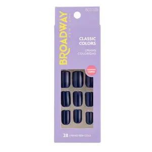 UNHAS COLORS KISS CLASSIC BROADWAY NAILS BABY BLUE