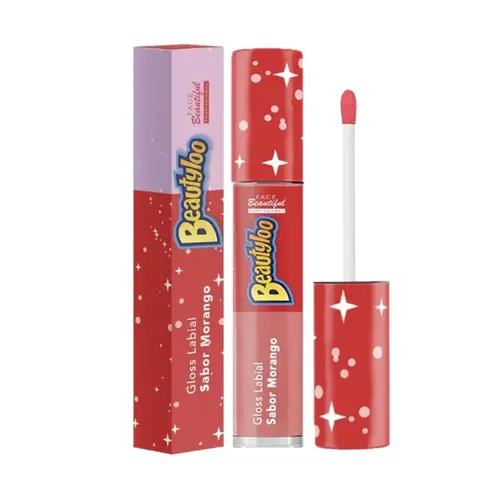 GLOSS LABIAL FACE BEAUTIFUL MORANGO 3,8ML
