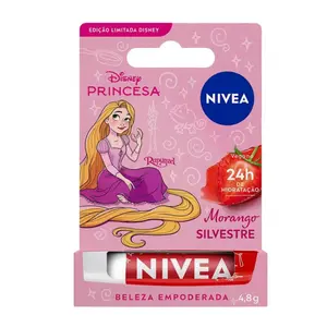 HIDRAT LABIAL NIVEA DISNEY MORANGO SILVESTRE RAPUNZEL 4,8G