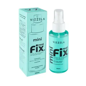 Fixador de Maquiagem Vizzela Real Fix mini Com 100 ml