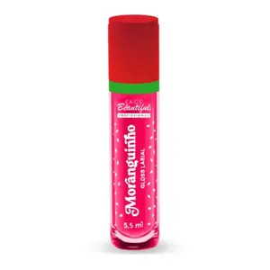 Gloss Labial Face Beautiful Moranguinho Com 5,5 ml
