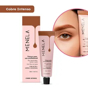 Tintura para sobrancelha MENELA Cobre Intenso Com 20 ml