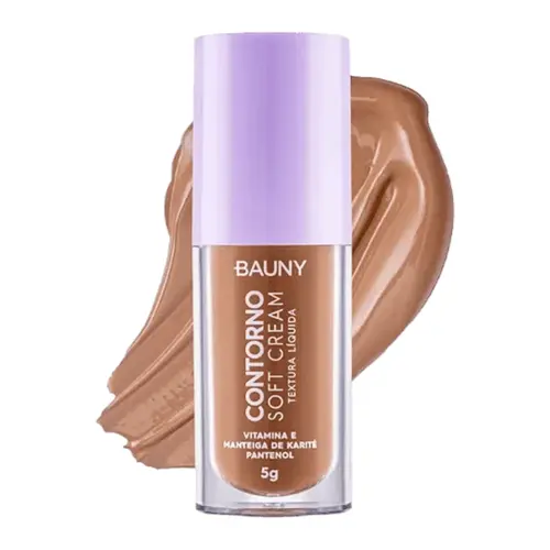Contorno Líquido Bauny Soft Cream Cor 01 Com 5 g