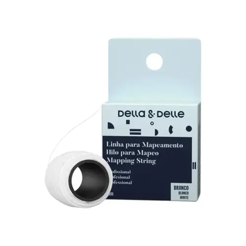 Linha pigmentada para marcação Della & Delle cor branca Com 10 m