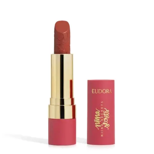 BATOM NIINA SECRETS SOFT PETALS VERMELHO ROMANTICO 3,6G