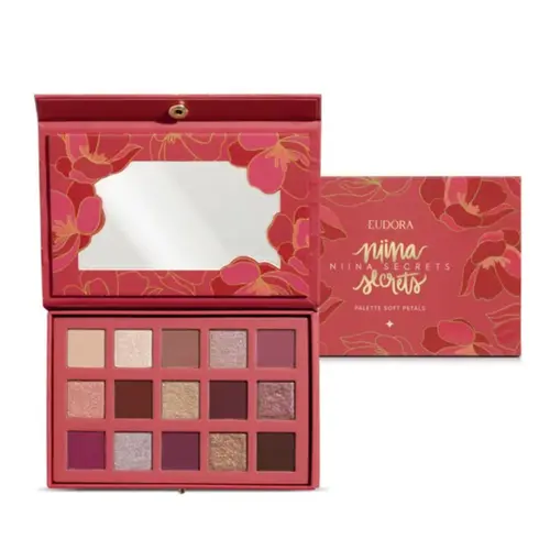 PALETA SOMBRAS NIINA SECRETS SOFT PETALS 10G