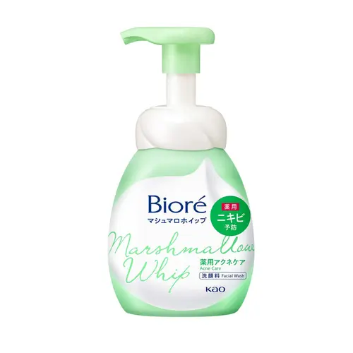 SAB FACIAL ESPUMA BIORE MARSHMALLOW WHIP ACNE CARE 150ML
