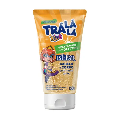 GEL FIXADOR TRALALA GLITTER ESTELAR 150G
