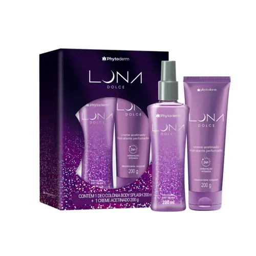 KIT PHYTODERM LUNA DOLCE DEO 200ML + HRIDAT 200G