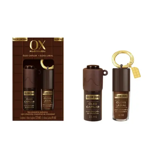 KIT MARI MARIA OX OLEO CAP 15ML + GLOSS LAB 4ML