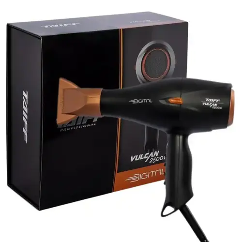 Secador de Cabelos Taiff Vulcan Digital 2500W 220V Com 1 unidade