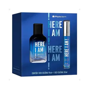 KIT PHYTODERM HERE I AM PARFUM 95ML + 30ML