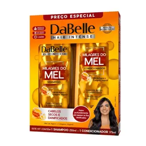 KIT DABELLE SH 250ML+COND 175ML MILAGRES DO MEL