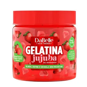 GELATINA DABELLE MORANGO 500G