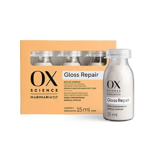 KIT AMPOLA MARI MARIA GLOSS REPAIR 3UND 15ML