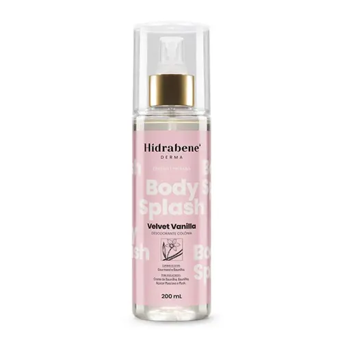 BODY SPLASH HIDRABENE VELVET VANILLA 200ML