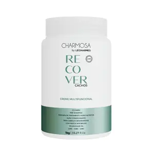 Creme Multifuncional para recuperação de Cachos Le Charmes Recover Cachos Com 1 kg