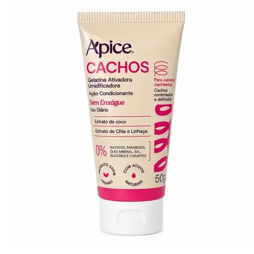 GELATINA APICE ATIVADORA UMIDIFICADORA CACHOS 50G