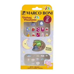 UNHAS POSTIÇAS MARCO BONI KIDS DIVERSAO 9708