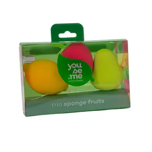 KIT ESPONJAS FACE BEAUTIFUL MAQ SWEET FRUITS 5UND