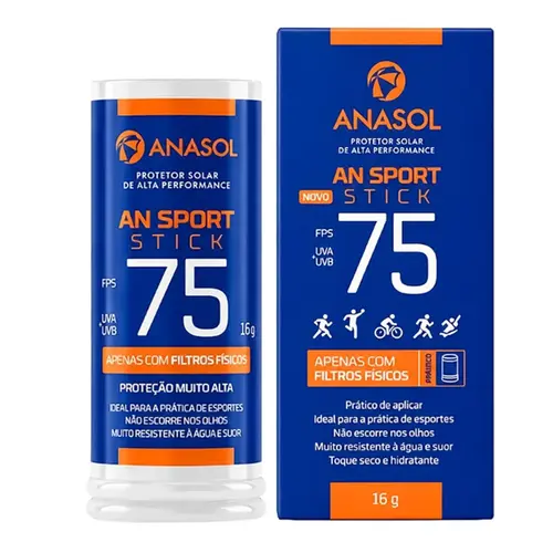 PROT SOLAR ANASOL STICK AN SPORT FPS75 16G