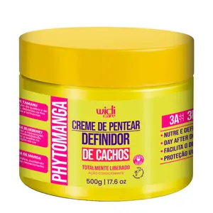 CREME DE PENTEAR WIDI CARE PHYTOMANGA DEFINIDOR 500G