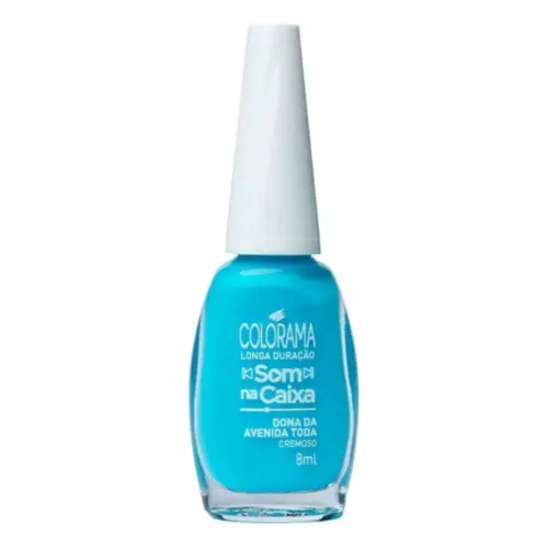 Esmalte Colorama Dona da Avenida Brilho intenso Com 8 ml