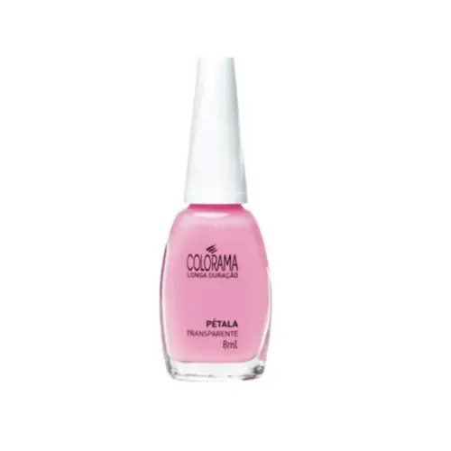 Esmalte Colorama Transparente Pétala Com 8 ml