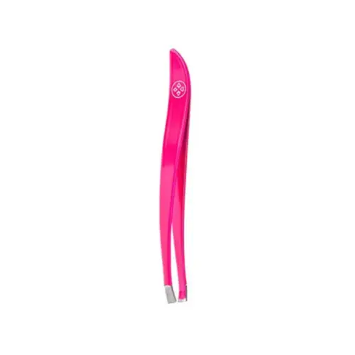 Pinça Mundial Colors Neon BC 407M ponta reta aço inox anatômica Com 1 unidade