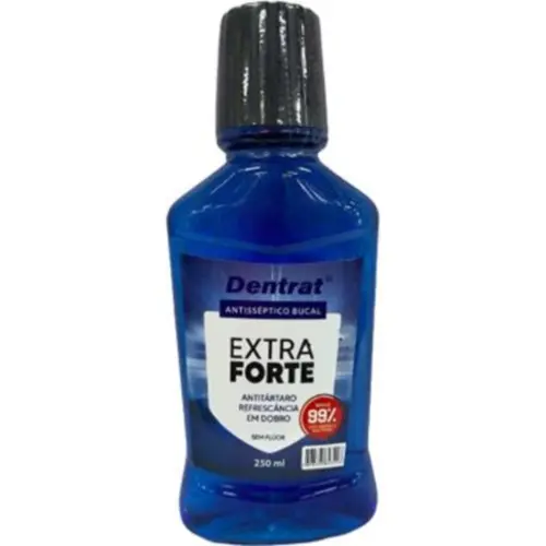 Enxaguante Bucal Dentrat Extra Forte Com 250 ml