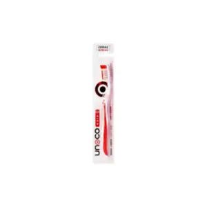 Escova Dental Unoco Cross U1007 cerdas médias Com 1 unidade