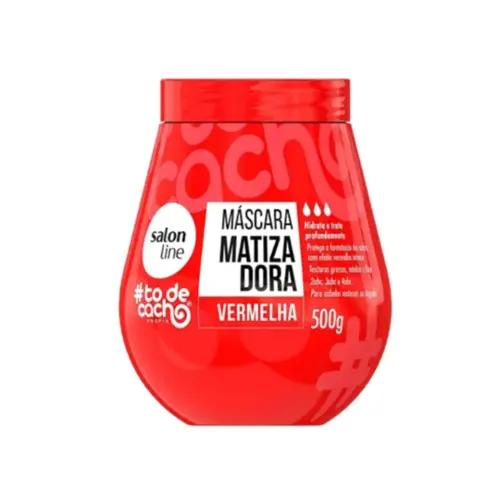 Máscara de Tratamento Salon Line #Todecacho Maionese Vermelho 500g