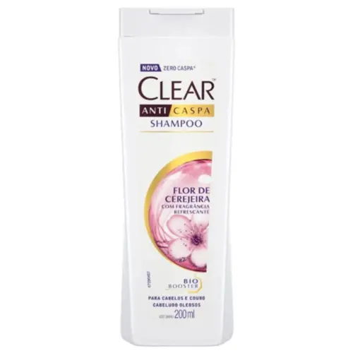 Shampoo Clear Anticaspa Flor Cereja 200ml