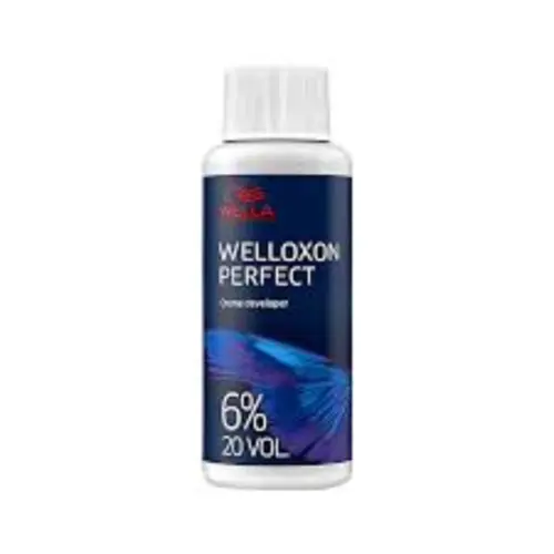 Emulsão oxidante Wella Welloxon Koleston Perfect Trilux 6% Com 60 ml